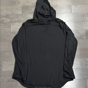 Men's Lululemon License to Train Black Hoodie Shirt